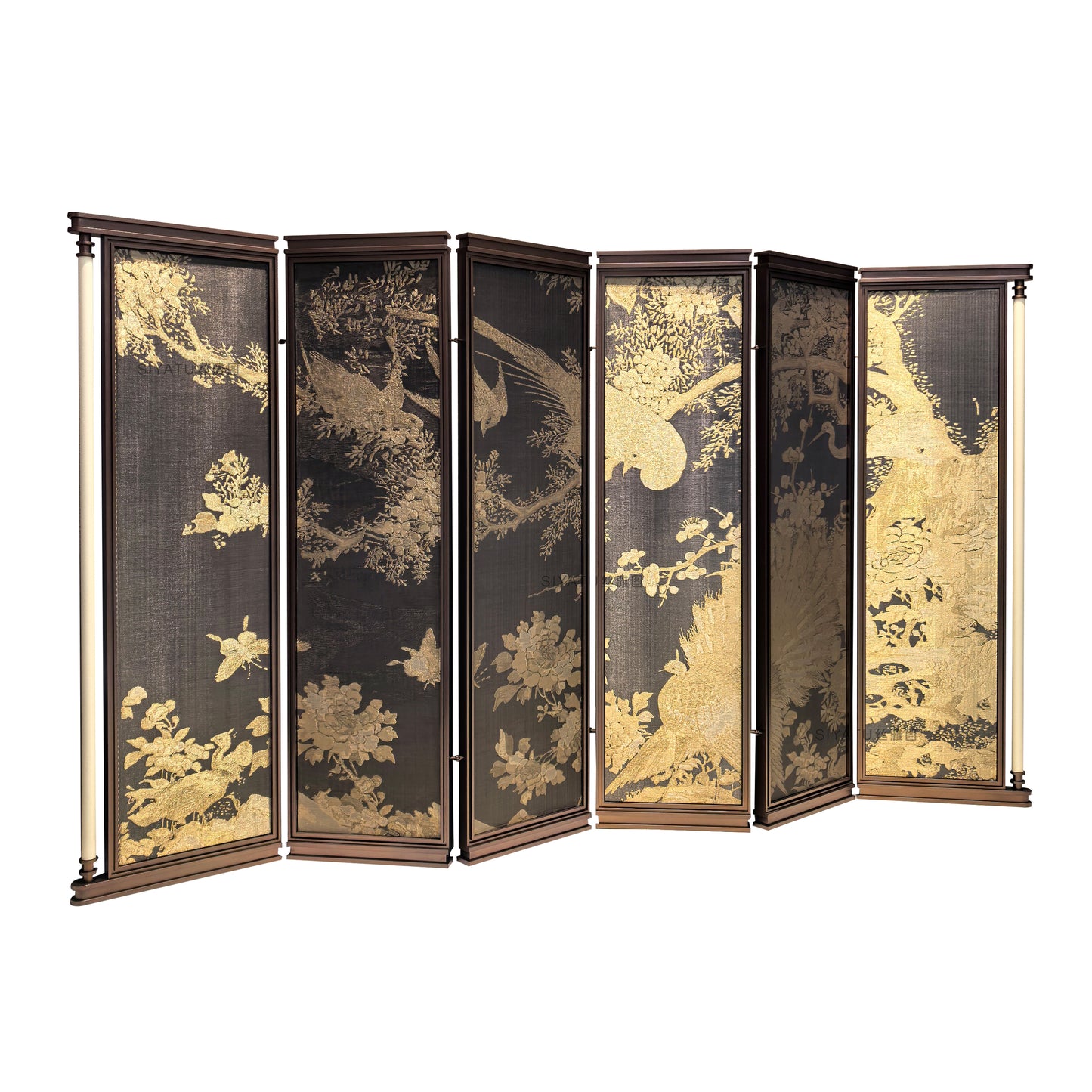 copper wire woven screen support customed