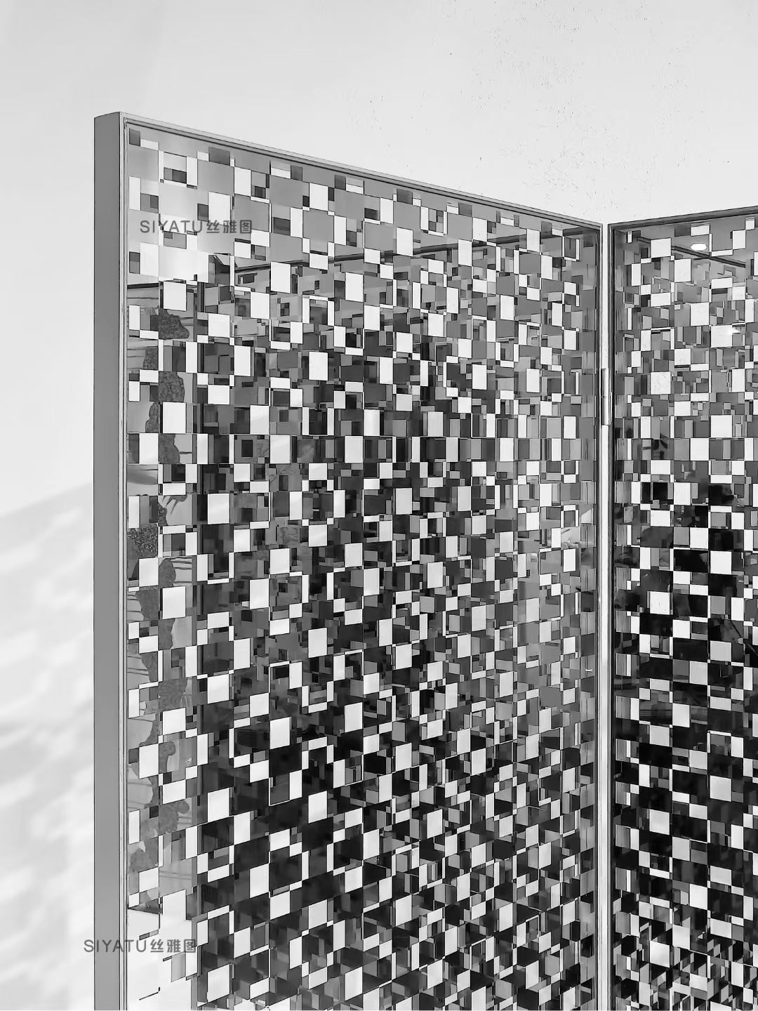 Modern Luxury-Mirror-coated glass screen