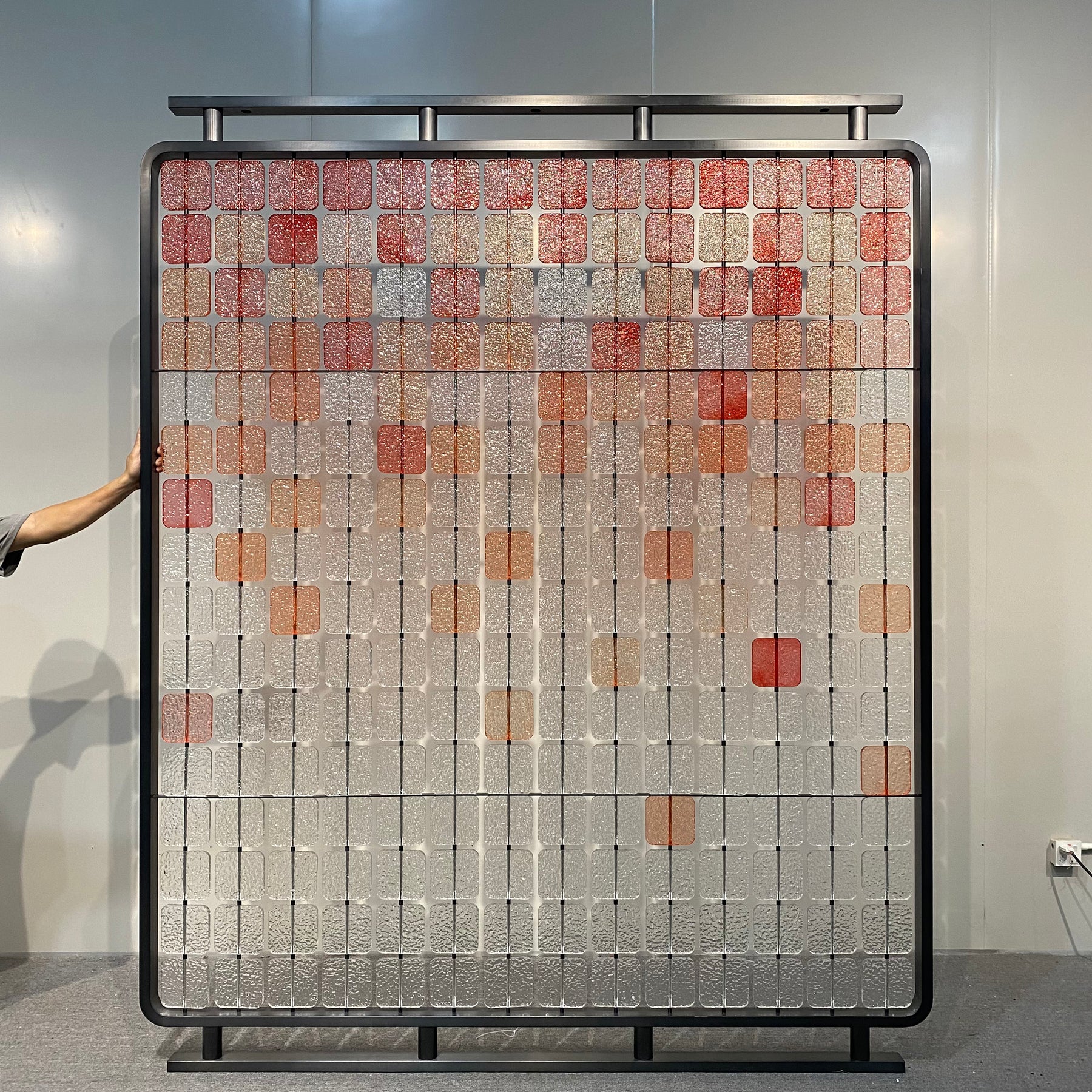 Minimal Modern-Texture Acrylic Screen
