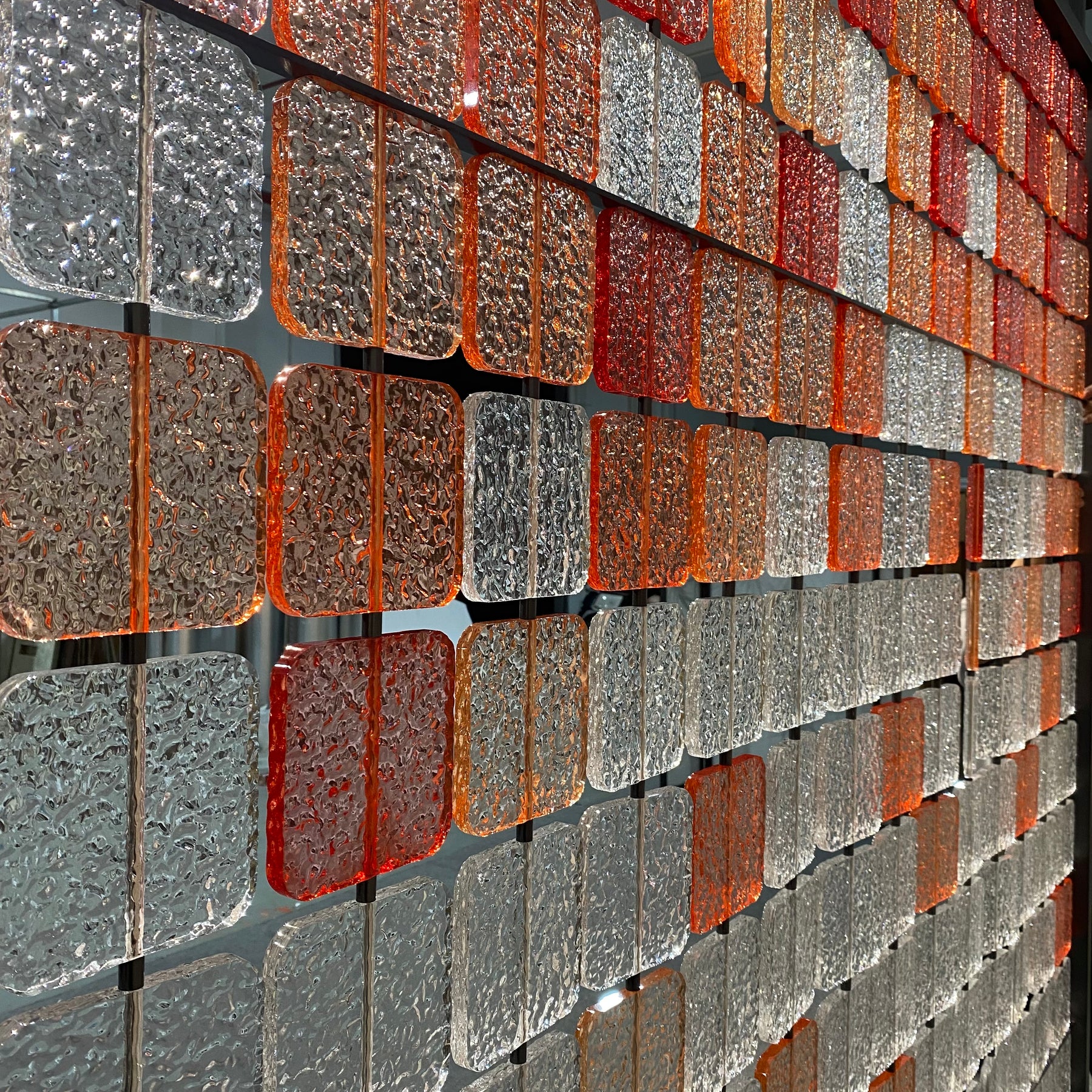 Minimal Modern-Texture Acrylic Screen