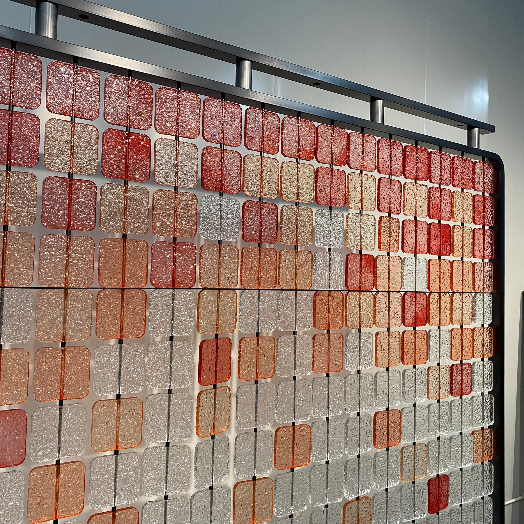 Minimal Modern-Texture Acrylic Screen