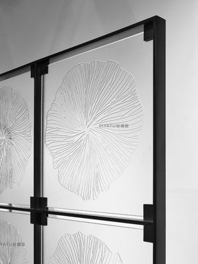 Modern Luxury-Lotus Glass Screen