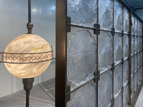 Modern Luxury-Lotus Glass Screen
