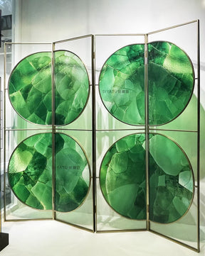 Modern Luxury-Art glass screen
