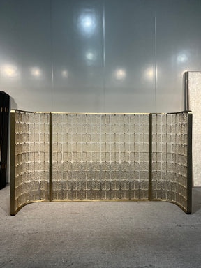 Modern Luxury-Textured Glass Screen