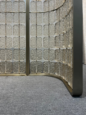 Modern Luxury-Textured Glass Screen
