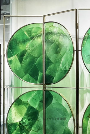 Modern Luxury-Art glass screen