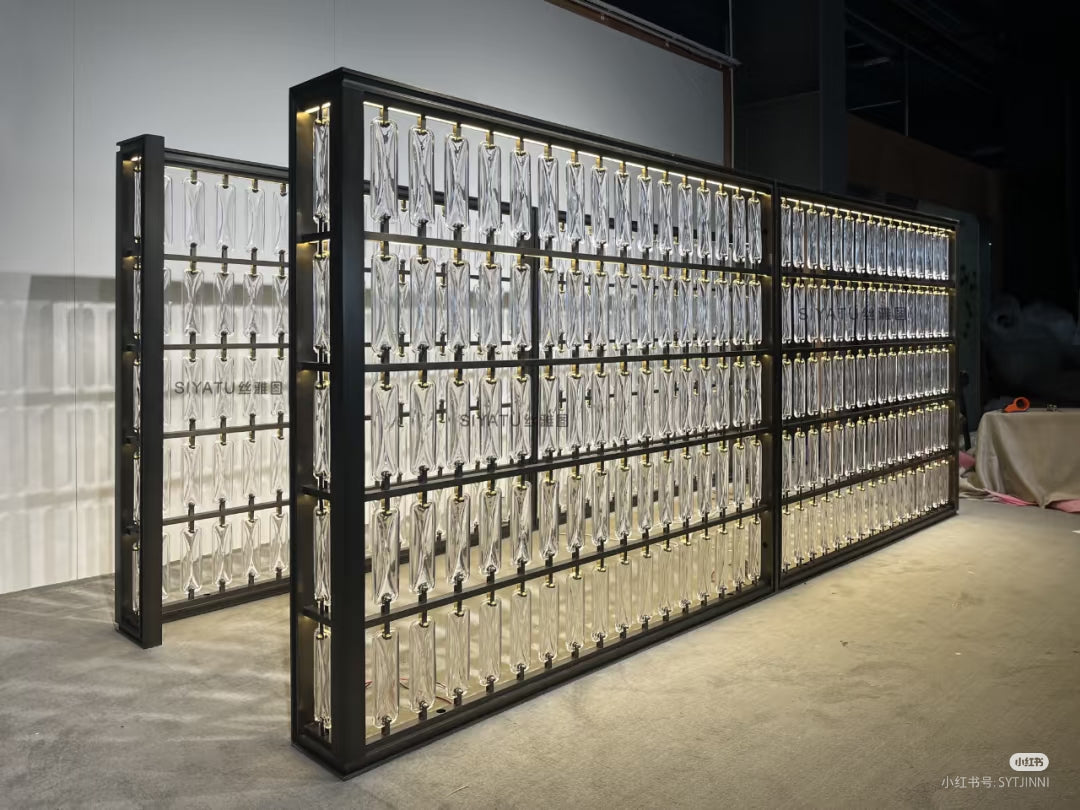 Modern Luxury-Art glass screen