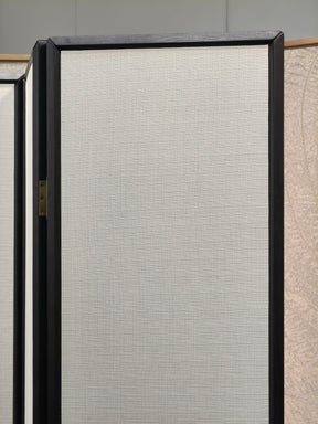 Minimal Modern-Cotton-Linen Fabric Screen
