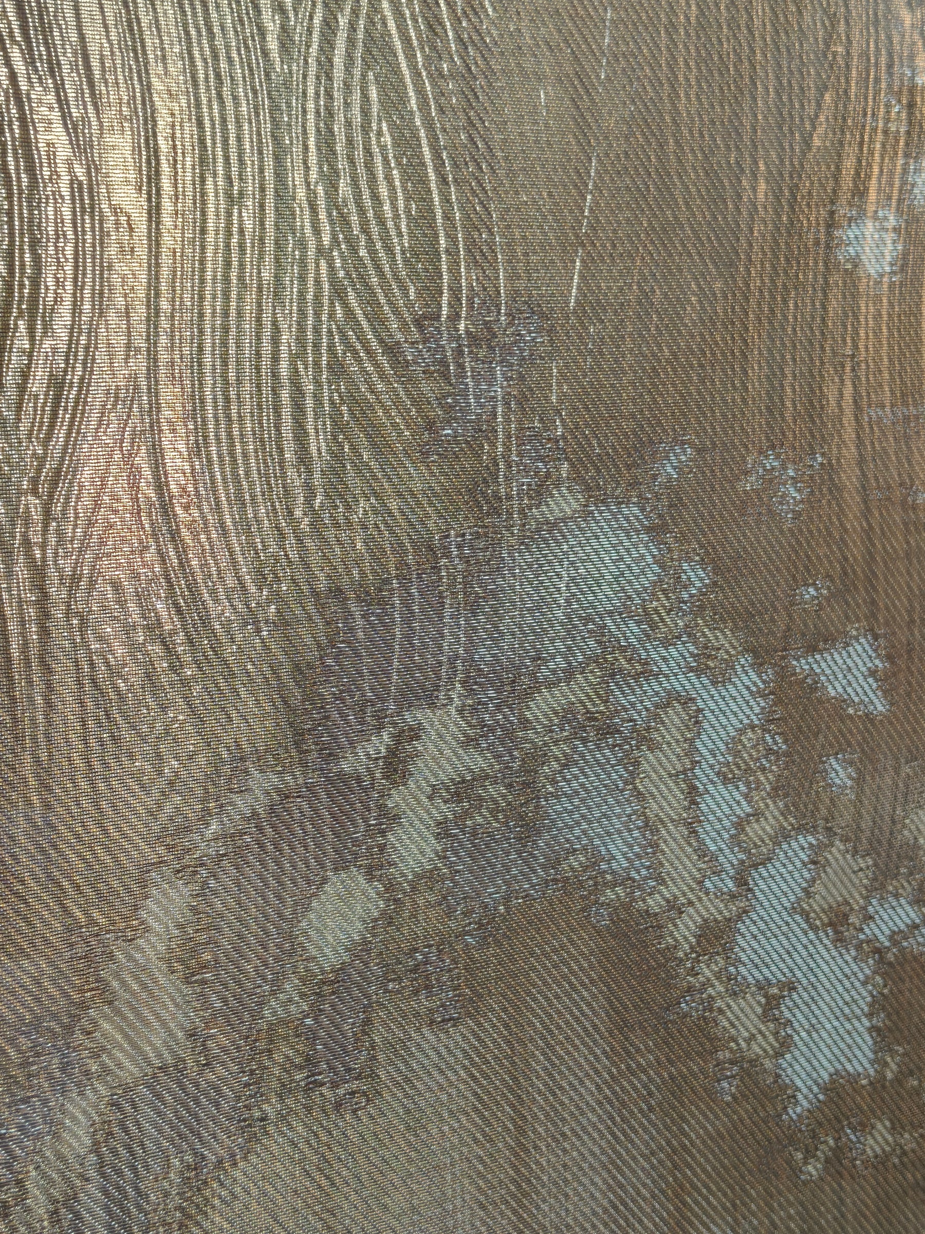 Modern Luxury-Glass screen with metal wire