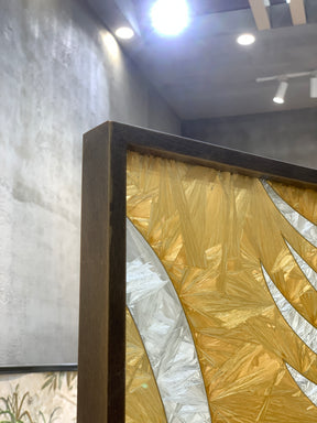 Modern Luxury-Handmade Enamel Colored Glass Screen