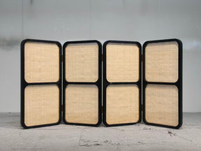 Modern Chinese Natural rattan woven screen