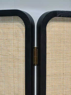 Modern Chinese Natural rattan woven screen