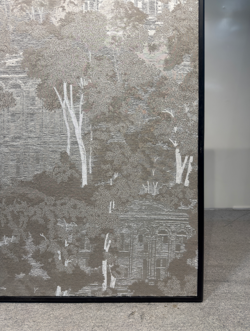Modern Chinese Finished fabric screen