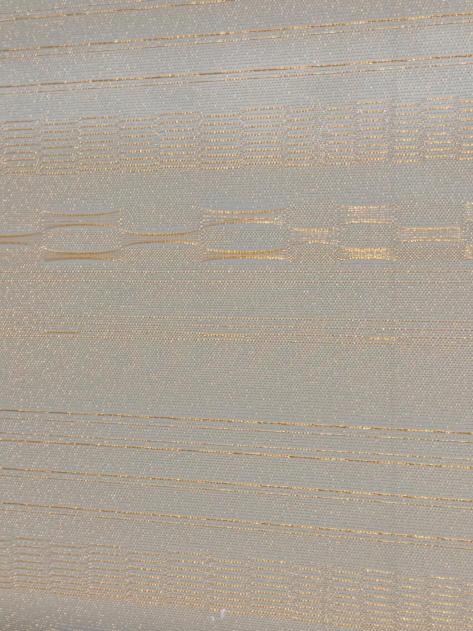 Modern Luxury- glass with metal wire screen