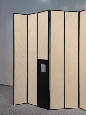 Minimal Modern-Finished Fabric Partition Screen