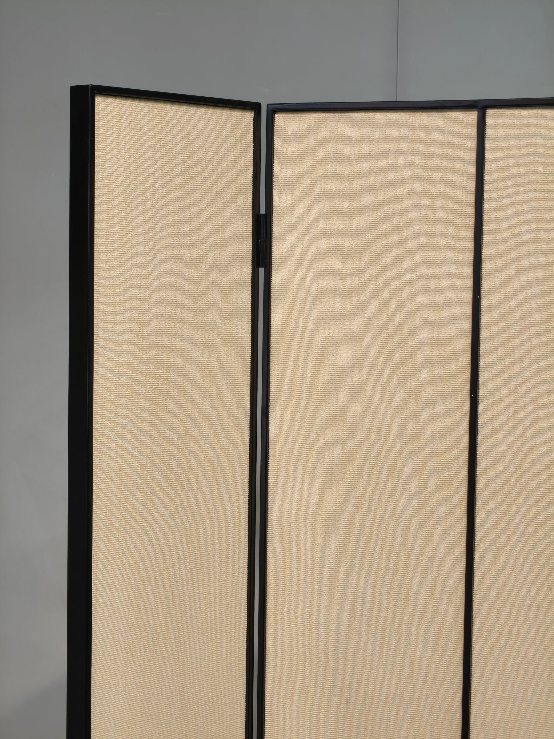 Minimal Modern-Finished Fabric Partition Screen
