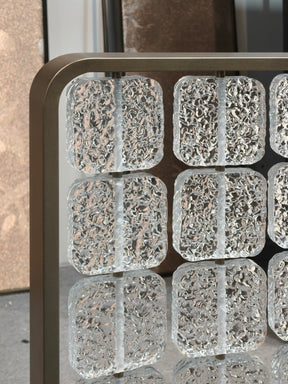 Modern Luxury-Textured Glass Screen