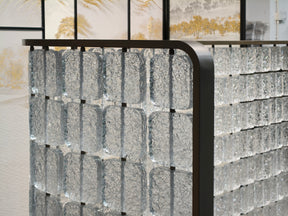 Modern Luxury-Textured Glass Screen