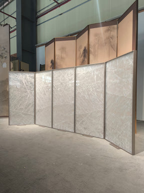 Modern Luxury-Marble Glass Screen