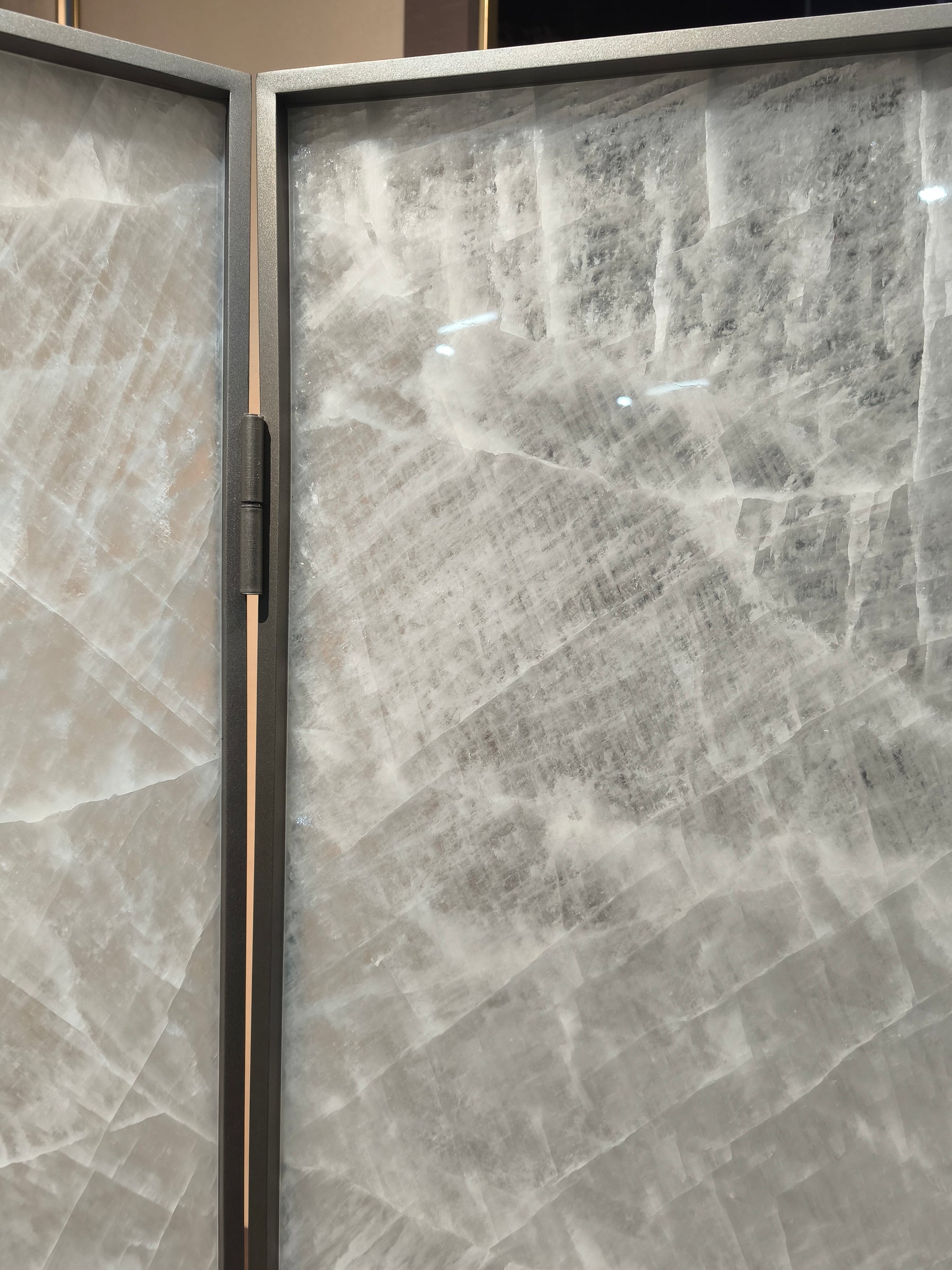 Modern Luxury-Marble Glass Screen