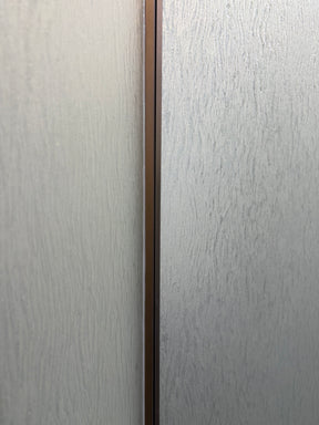 Modern Luxury- glass with metal wire screen