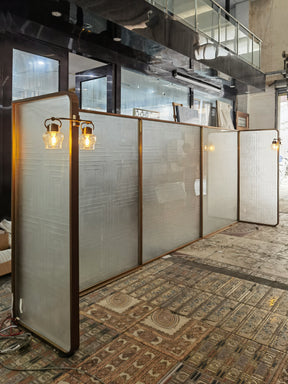 Modern Luxury-Hui-style Glass Screen