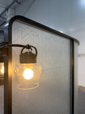 Modern Luxury-Art glass screen