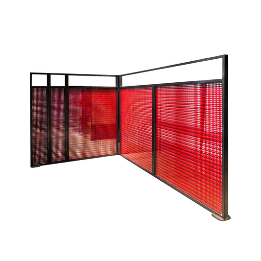 glass hand-woven rope screen