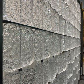 Modern Luxury-Textured Glass Screen