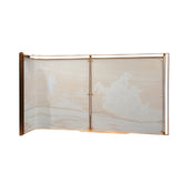 Modern Luxury- Semi-transparent Silk Screen Printed Glass Screen