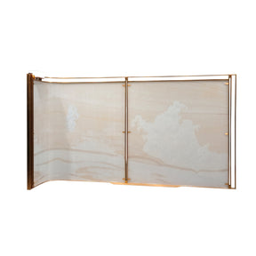 Modern Luxury- Semi-transparent Silk Screen Printed Glass Screen