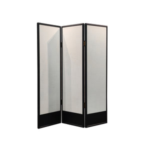 Minimal Modern-Cotton-Linen Fabric Screen