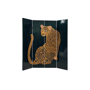 Modern Chinese-Traditional Lacquer Art Screen