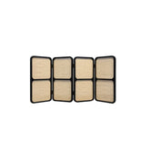 Modern Chinese Natural rattan woven screen