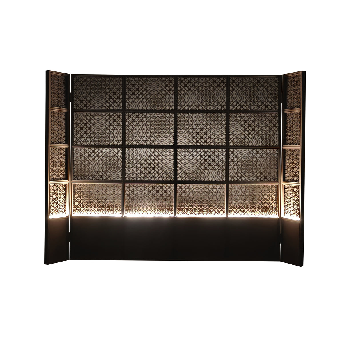 Modern Chinese-Metal Carved Room Divider
