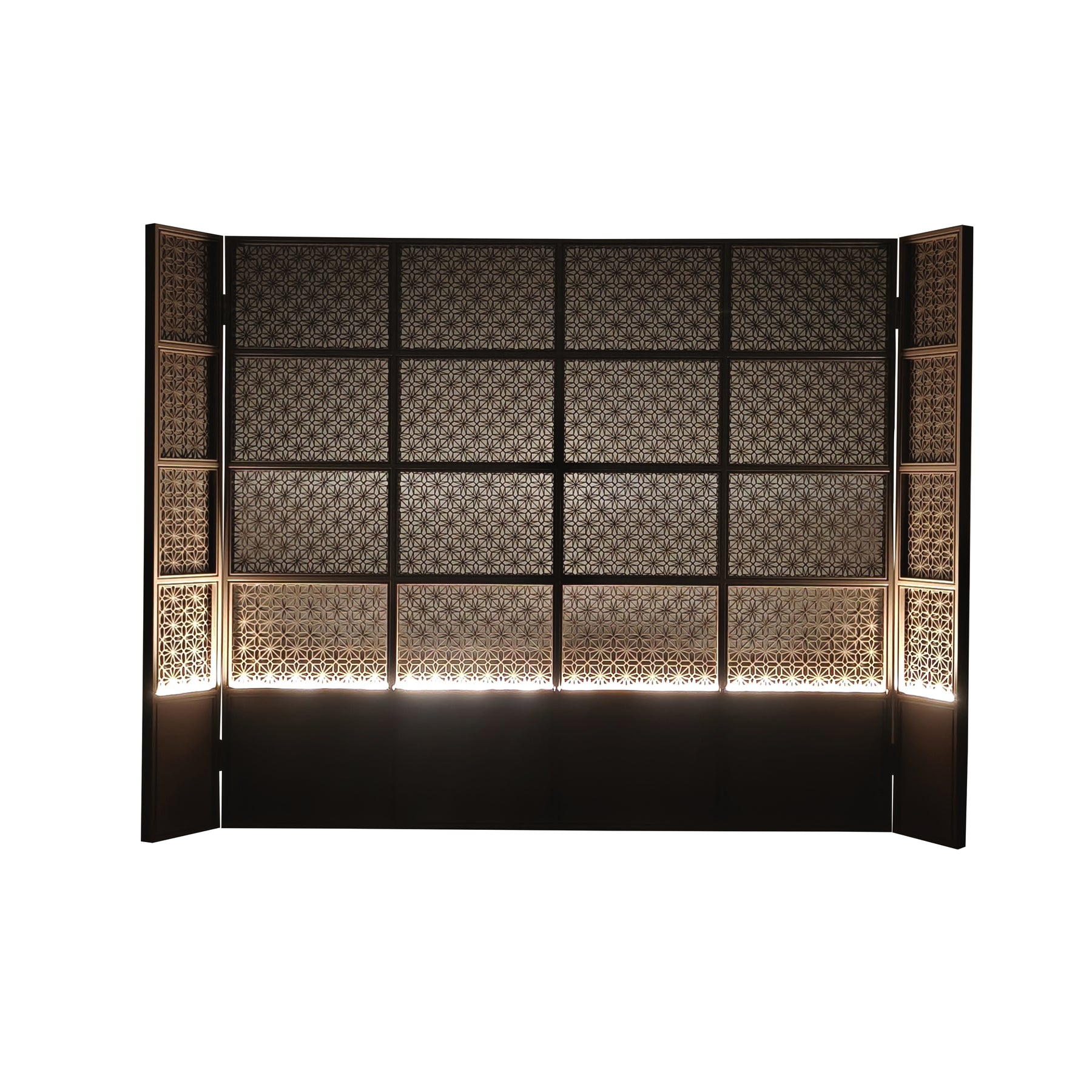 Modern Chinese-Metal Carved Room Divider