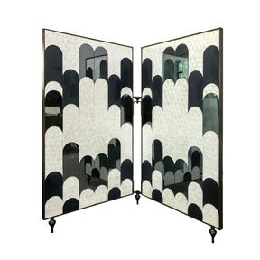 Minimal Modern-Shell Rust Mirror Screen