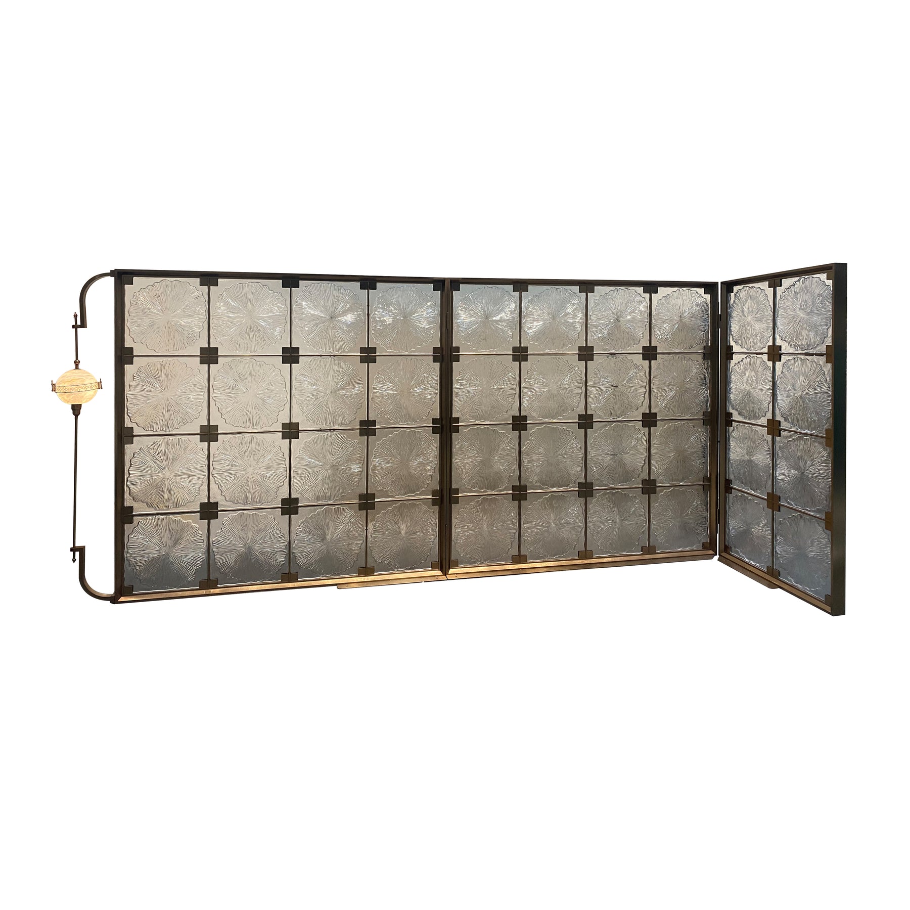 Modern Luxury-Lotus Glass Screen