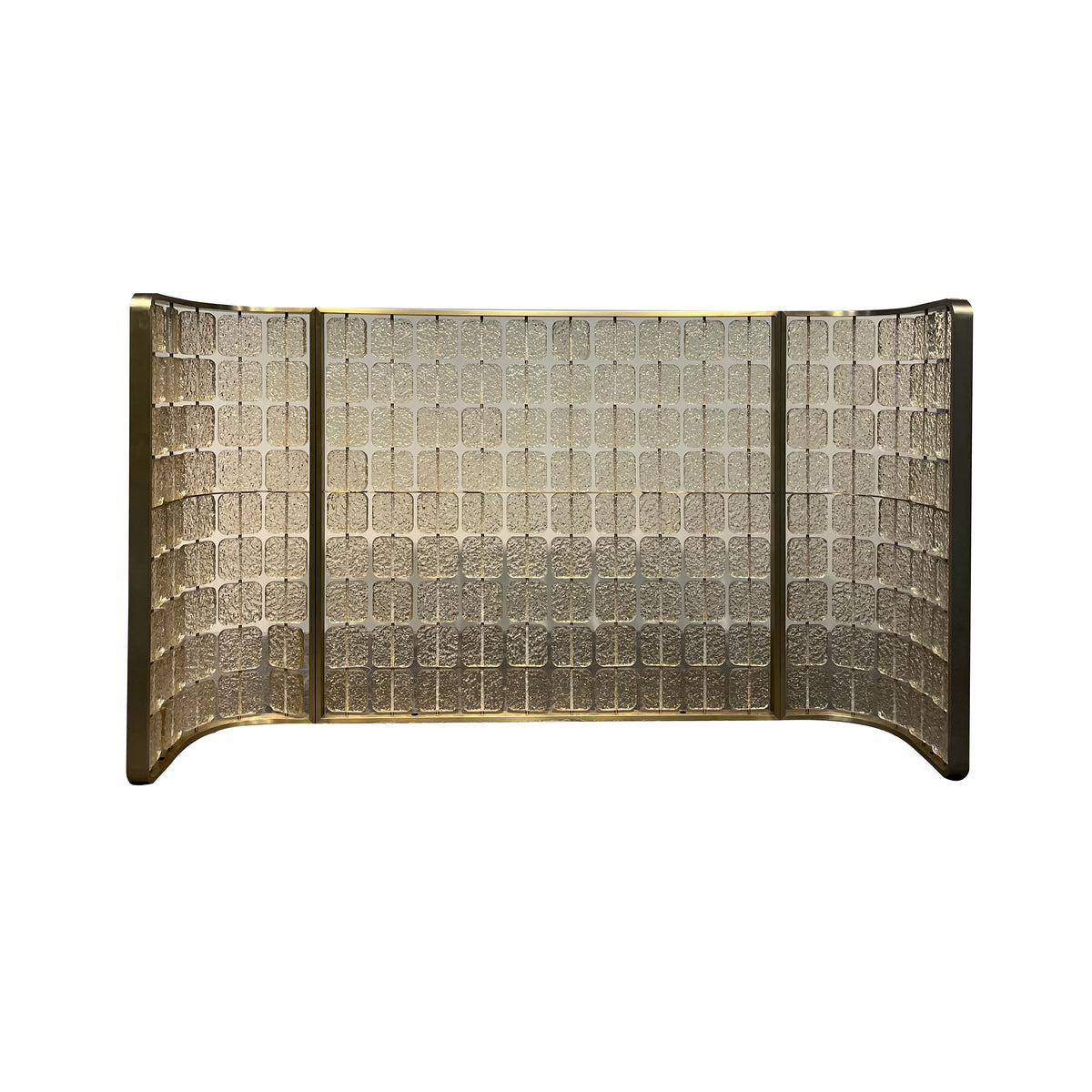 Modern Luxury-Textured Glass Screen