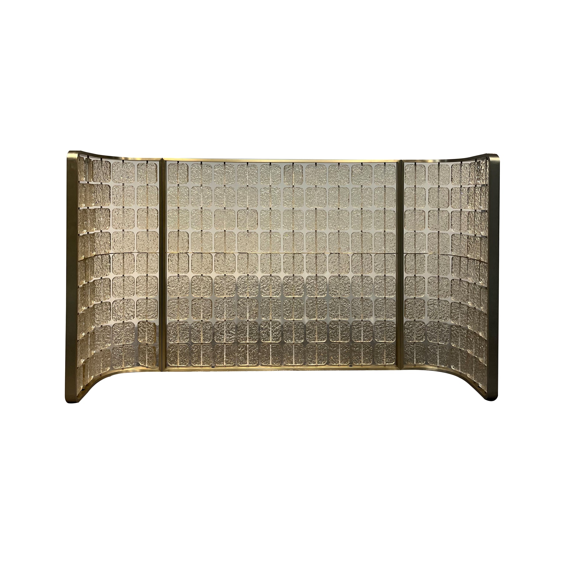 Modern Luxury-Textured Glass Screen