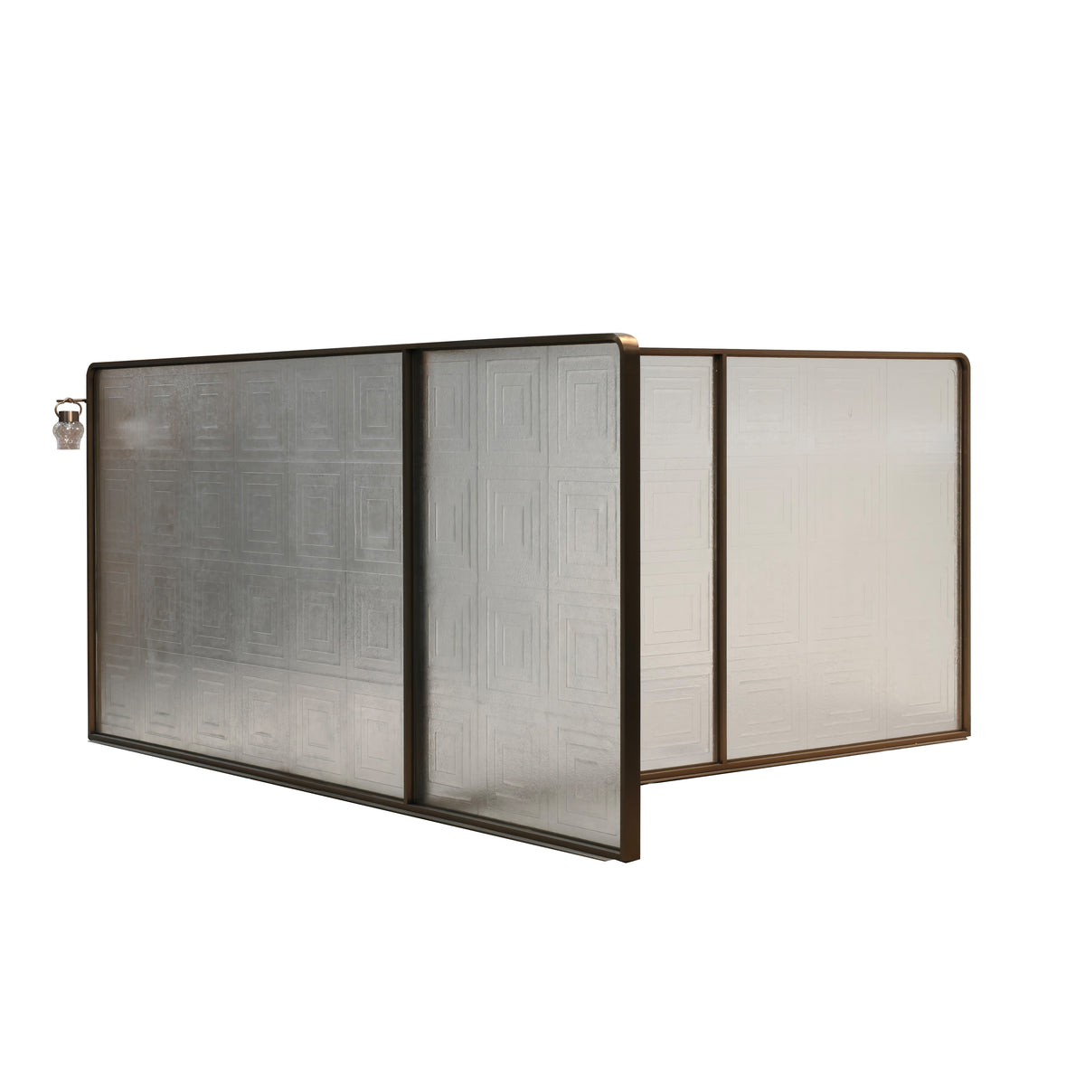 Modern Luxury-Hui-style Glass Screen