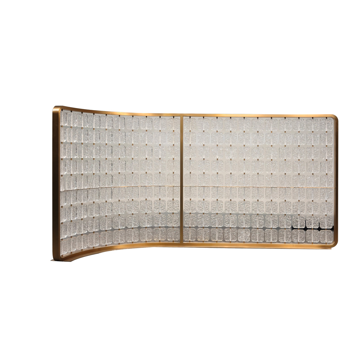 Modern Luxury-Textured Glass Screen