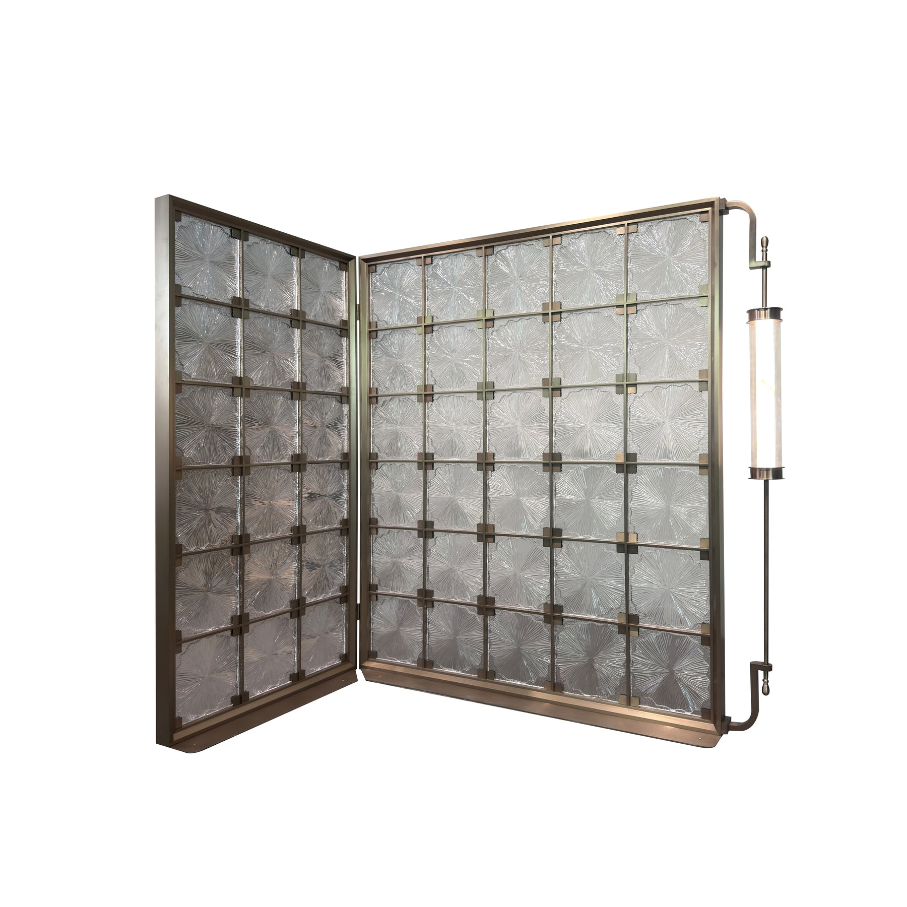 Modern Luxury-Lotus Glass Screen