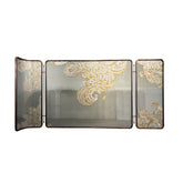 Modern Luxury-Handmade Enamel Colored Glass Screen