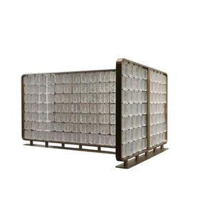 Modern Luxury-Textured Glass Screen