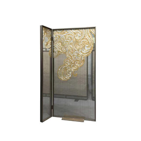 Modern Luxury-Handmade Enamel Colored Glass Screen