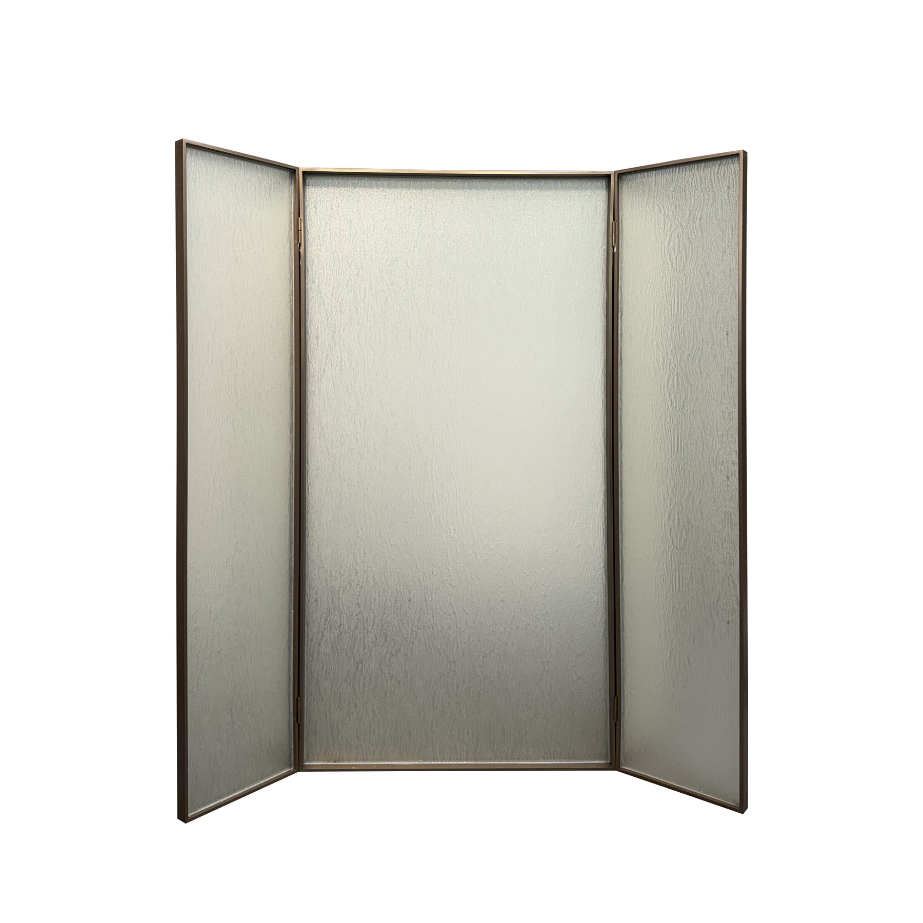 Modern Luxury- glass with metal wire screen